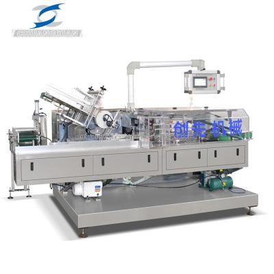 China Foodstuff Makers Plastic Wrap / Bottle Cartoning Machine / Paper Napkin for sale