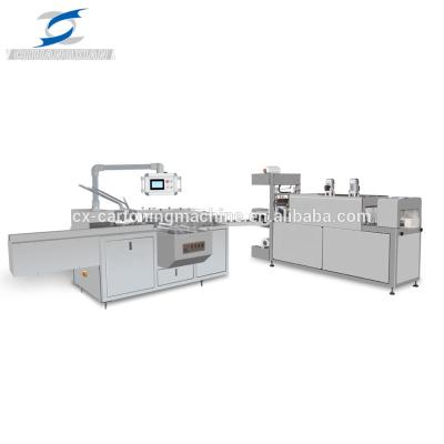 China Automatic Food Blister Cartoning Machine With Shrink Sleeve Packaging for sale