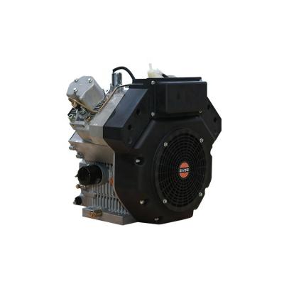 China Hp 25hp 27hp Air Cooled Twin Engine Small 4 Stroke 4 Diesel Engine For Pump for sale