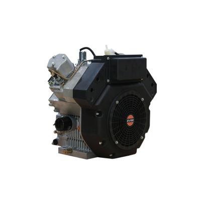 China Air Cooled CE Approved Twin Diesel Engine 25hp 27hp 30hp V Engine 2V92 Diesel Engine For Sale for sale