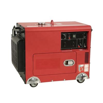 China Small Generator Set 5kw 6kw 7kw Diesel Silent Generator For Home Use 6500ST/ST3 for sale