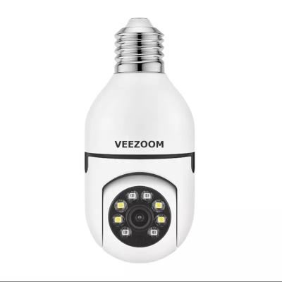 China 1080p Night Vision Full Color E27 Bulb Wireless Lamp Camera Human Motion Tracking Motion Tracking 360 Degree Wifi CCTV Security Ptz Camera for sale