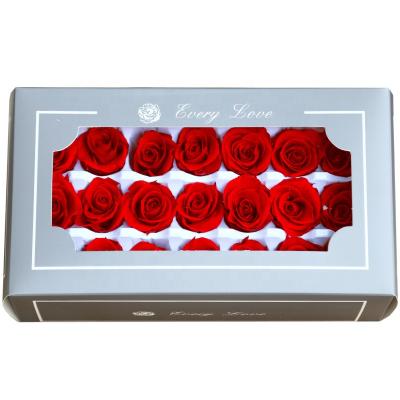 China Gifts Flowers Gifts Cosmetics Jewelry 21PCs/Box Preserved Rose Flower Wedding Decor Home Class A In Box Party Decorations Immortal Real Rose Flowers for sale