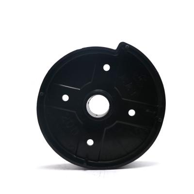 China Modern Factory Direct Sale 200mm Diameter Roll Up Door Accessories Black Nylon Wheel for sale