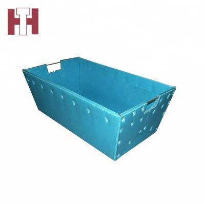 China Recyclable Polypropylene Sheet Corrugated Box (Industrial Grade) for sale