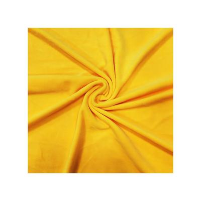 China Breathable 100%polyester anti-pill fleece fabric / fleece with double brushed fabric for sale