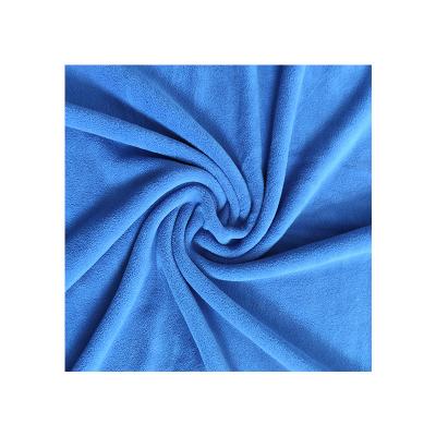 China Breathable 100% Polyester anti-pill fleece fabric fleece with double brushed fabric for hoodie for sale