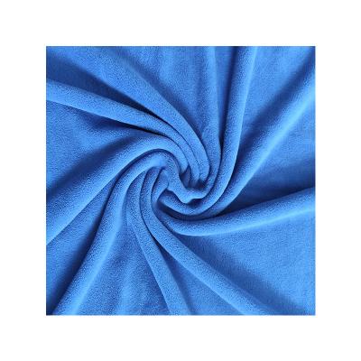 China Breathable Yarn 144F Count 210g Polar Fleece Winter Fleece Fabric for sale