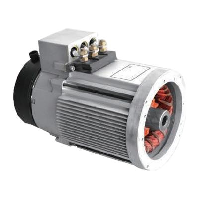 China 5000watt 48volt waterproof water cooled ac motor for automobile for sale