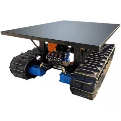 China Senile Factory Vehicul Cu Robot Tracked Chassis for sale