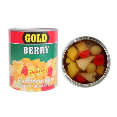 China Best Price Canned Cocktail Mix Canned Fruits In 820g Syrup Can for sale