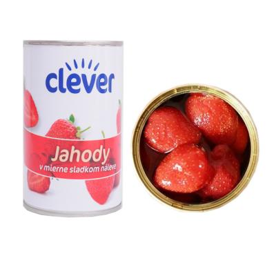 China China Factory Supply Canned Chinese Strawberry Syrup Product for sale