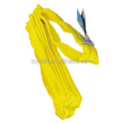 China EA Polyester Belt Webbing Round Sling Lifting Sling for sale