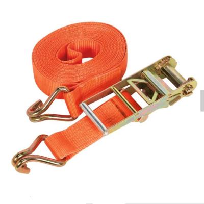 China Tianjin Cargo 2t 50mm Polyester Lashing Webbing Strap for sale