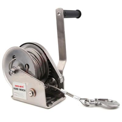 China CRANES Heavy Duty Gear Winch for RV Trailer, Boat or ATV (Steel) for sale