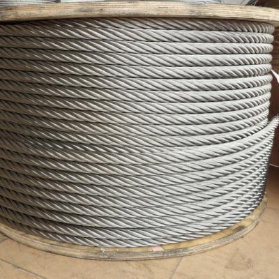 China Construction 3mm 7*7 10mm 19*7 7*36 Galvanized Stainless Steel Wire Rope for sale