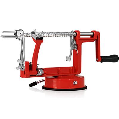 China Viable Apple Peeler Hand Crank Operated Fruit Peeler Slicing Machine Stainless Apple Fruit Peeler Creative Tool Kitchen Tools for sale