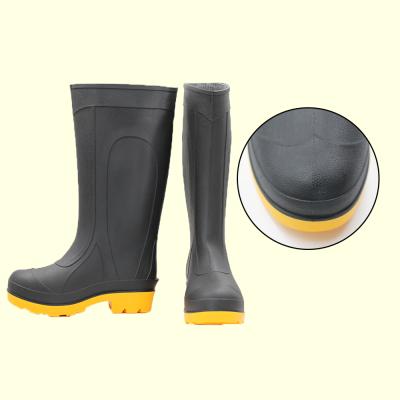 China Steel Toe Hotsales construction botas Para agua for industrial working for sale