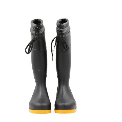 China Steel Toe Custom Made Acid Resistant Chemical Men's Rain Boots for sale