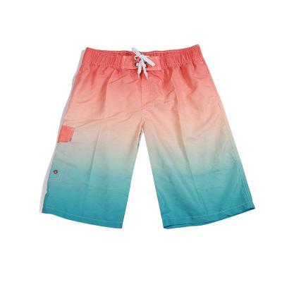 China Wear OEM QUICK DRY Customized Swimming Beach Wear Quick Dry Breathable Fashion Printed Peach Cropped Pants Wholesale Men's Shorts for sale