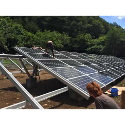 China Wholesale Steel Adjustable Solar Photovoltaic System Steel Mount PV Rack for sale