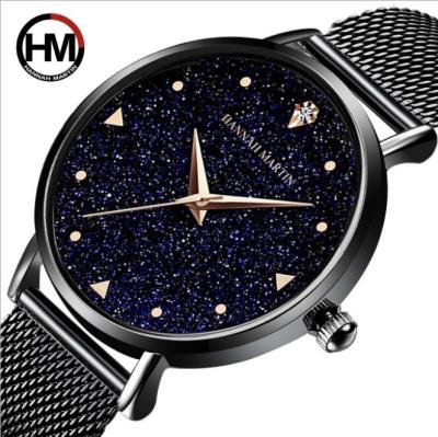 China Hannah Martin Brand 2021 New Water Resistant Women Minimalist Watches Miyota 3ATM Movement Waterproof Ultra Thin Stainless Steel Wristwatches for sale