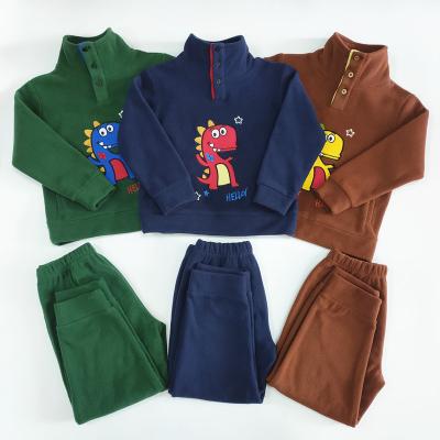 China Kids Boy Clothing Sets Fleece Sweatshirt and Pant 2 Pcs Set in Arrivals Spring Fashion for sale