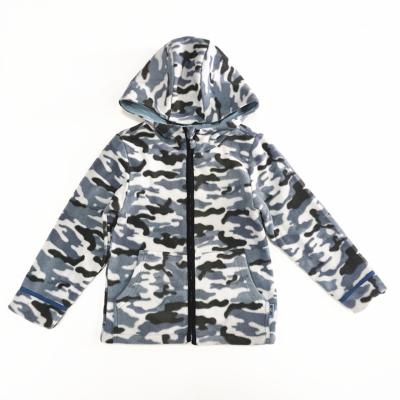 China 100% Polyester Schalenmaterial Jungen Wintermantel mit Baumwollverkleidung und Reißverschluss zu verkaufen