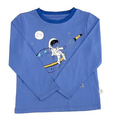 Cina T-shirt stampati in cartone di cotone pettinato 100% cotone Stili per bambini Bambini Abbigliamento Bambini T-shirt in vendita