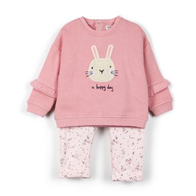 China Seizoensgebonden stijl baby meisjes kleding sets voor 1 jaar top en broek winter aankomst Te koop