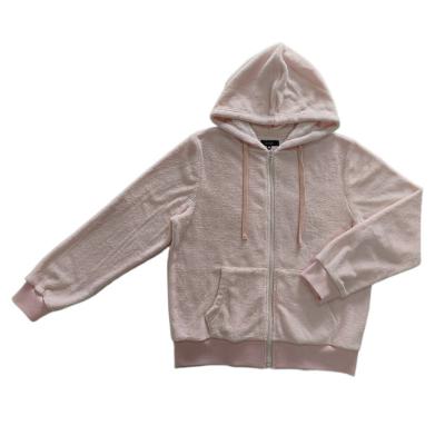 China Frauen Hoodies halten warm Winddicht Sweatshirts Custom Hoodies Frauen in gestricktem Stoff zu verkaufen