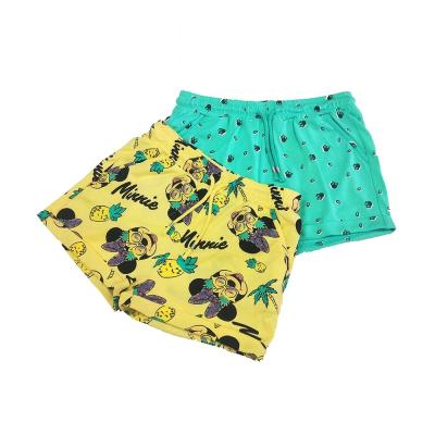 China Bebés Tejido 100% de algodón Pantalones de deporte de recreo Calzoncillos de verano de algodón orgánico Calzoncillos de bebé en venta