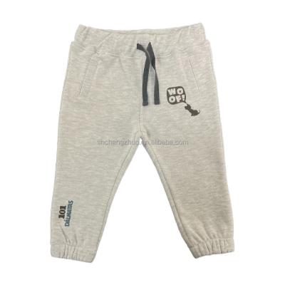 Chine Pantalon bébé avec imprimé doux Cute pantalon d'entraînement et poche plus taille vêtements de bébé à vendre