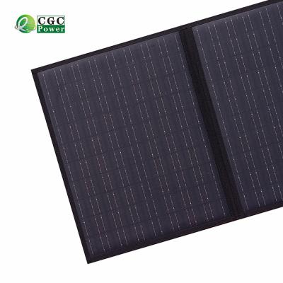 China CGC 25A POWER 18V ​​100W Mono Folding Crystalline Panel Folding Solar Panel 18V for Application Home Energy System for sale