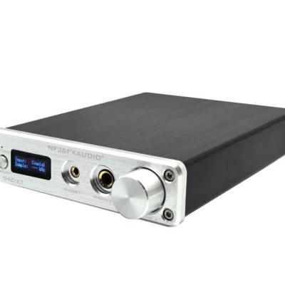 China DAC-X7 DSD256 32Bit384K USB AUDIO HIGH FIDELITY AUDIO FX Decoder Earphone 16.8*13*3CM Amplifier for sale