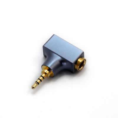 China audio & Video Dual Density DJ44B High Quality 4.4mm to 2.5mm Cable Connector Earphone Audio Adapter for A&K, FiiO for sale