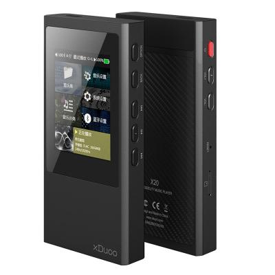 China xDuoo X20 DSD DAP256 MP3 APTX Portable Lossless High Fidelity Music Player 110*56*16.6mm for sale