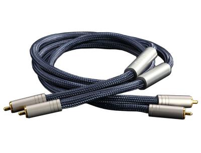 China High Fidelity Speaker DIVINI OFC ANALYZER Cable RCA To RCA Signal Cable Line 1M for sale