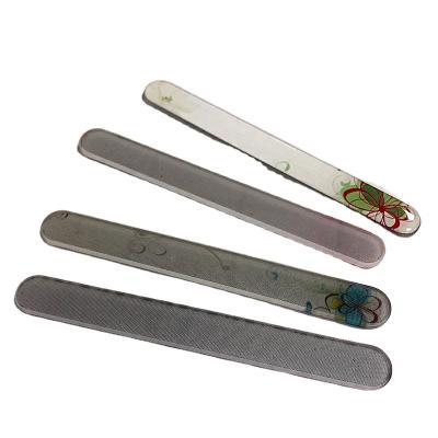 China Customizable Nano Glass Crystal Epoxy Pattern Nail File Nail File Template Factory Direct for sale