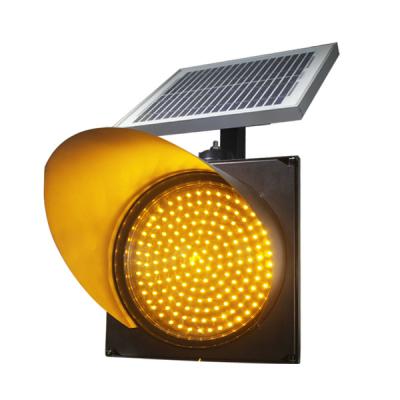 China Roadway 12 Years Factory Manufacturer Wholesale 200mm Solar Flashing Warning Light for sale