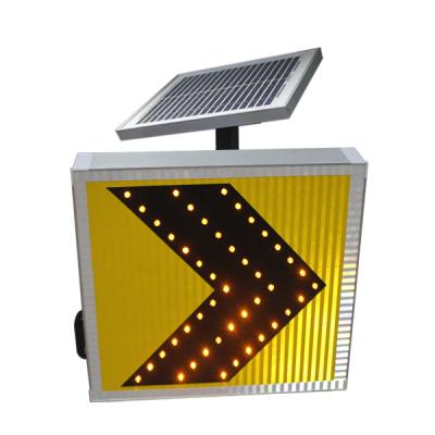 China Alluminum Compound Wildlife Yellow LED Flashing Warning Signs and Beacons for sale