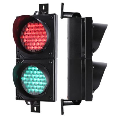 China Parking 100mm 2ASP Red/Green Led Traffic Lights For Sale for sale