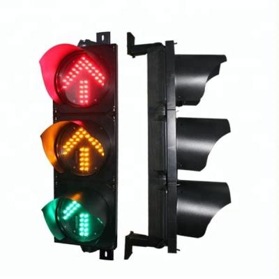 China Road Intersection Led Arrow Signage Light 200mm Arrow Lights Red Amber Green On Sale for sale