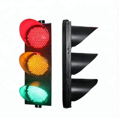 China Full PC Housing 400mm Ball Traffic Light With Clear Lens On Hot Sale for sale