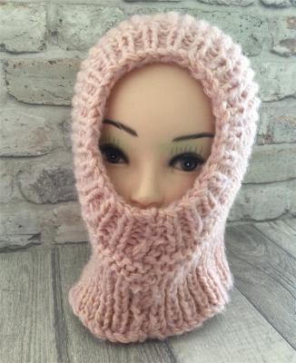 China Wholesale Custom S8565 JOINT Logo Full Face Cover Ski Mask Hats One Hole Balaclava Winter Knitted Hats in Huaian for sale