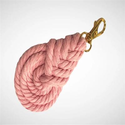 China Macrame Knot Handmade Key Chain Minimalist Cute Accessories Pipa Keychain W9910 for sale