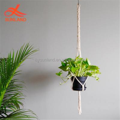 China W1212 Fashion New Customized Garden Pot Hanger Plant Holder Macrame Plant Hanger for sale