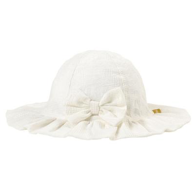 China 2022 New Wholesale Baby Wear Baby Bucket Hat Summer Baby Bucket Hat With Bow W2176 for sale