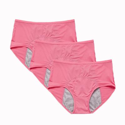 China Mora Mona Underwear Period Antibacterial Menstrual Panties Plus Size Breathable Girls Physiological Panties for sale