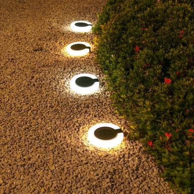 China Garden LED Solar Path Garden Landscape fence Light Lamp Outdoor Waterproof Buried lamp Ground Inground Lawn Solar garden Light for sale